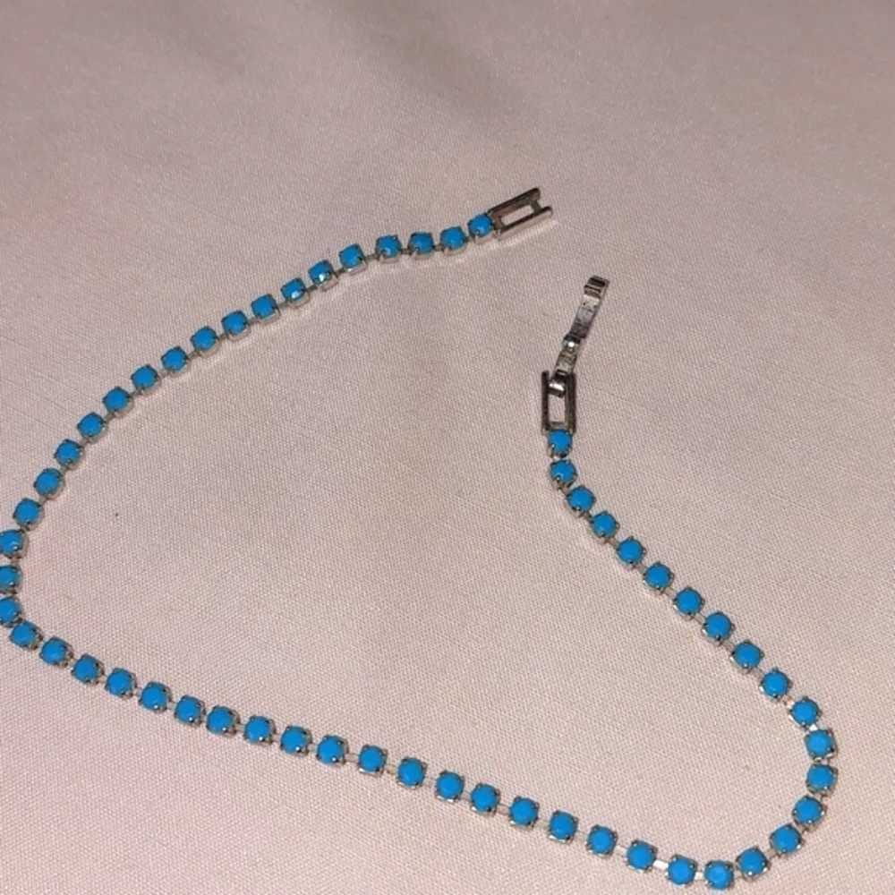 Anklet Turquoise Stones.